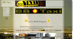 Desktop Screenshot of bbtaxi.de